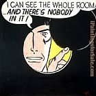 Roy Lichtenstein I Can See the Whole Room painting